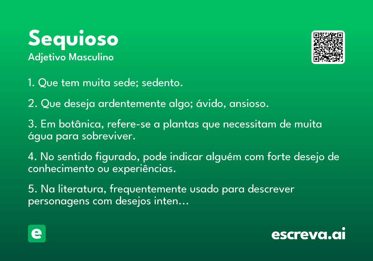 sequioso