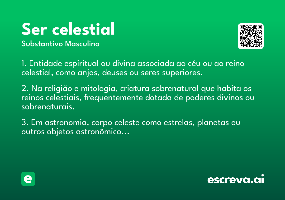 ser celestial