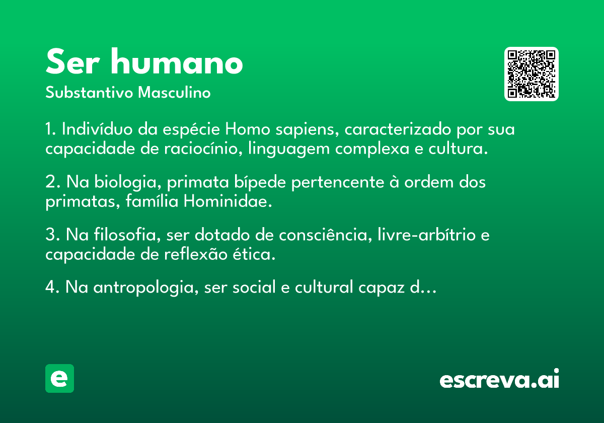ser humano
