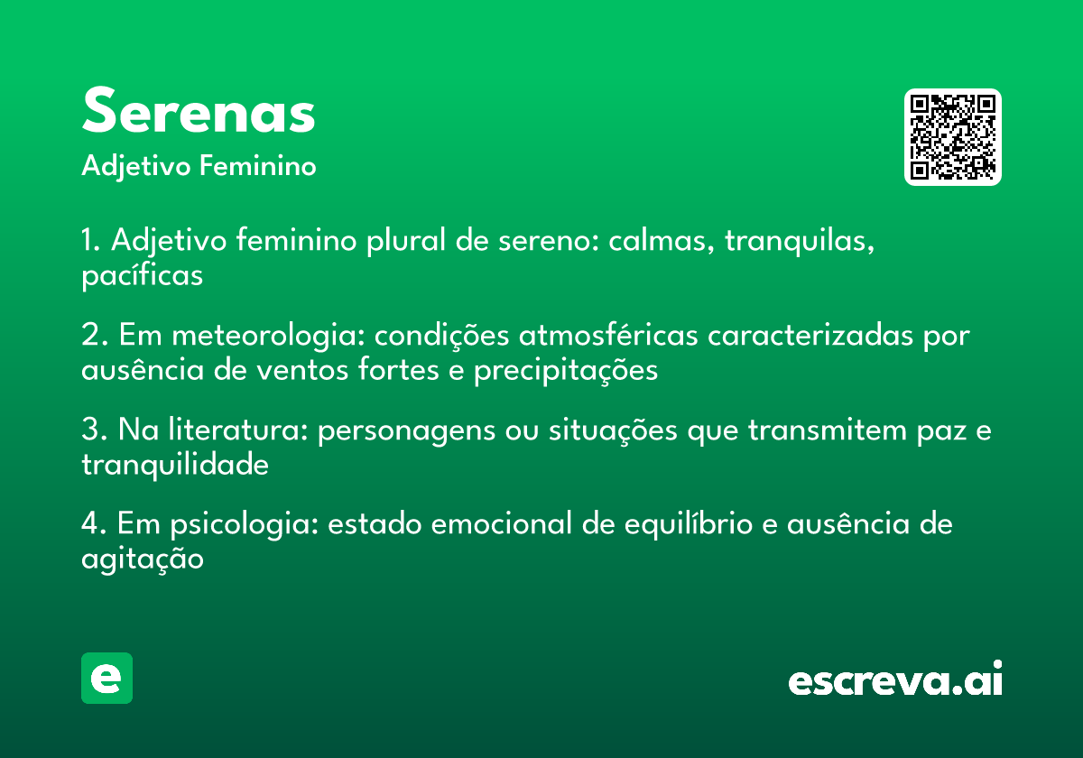 serenas