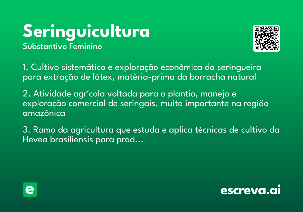seringuicultura
