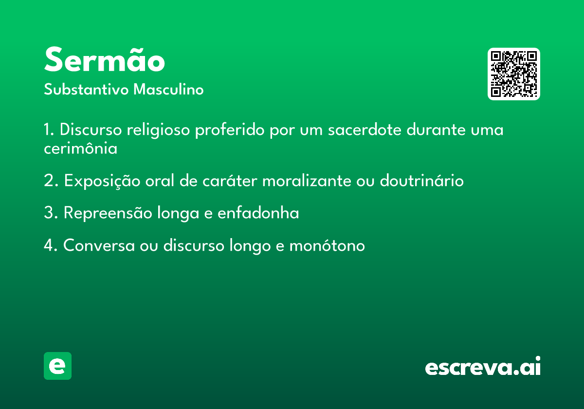 sermão