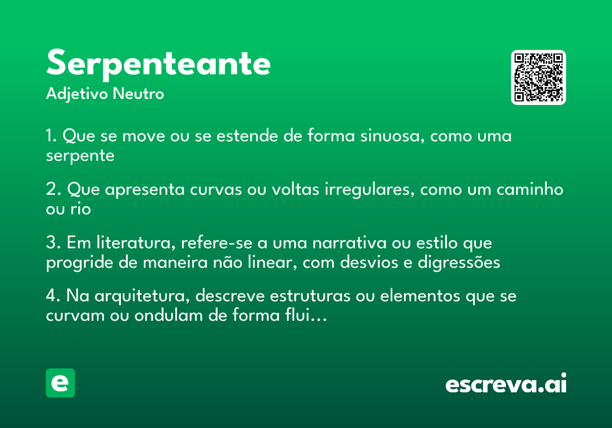 serpenteante