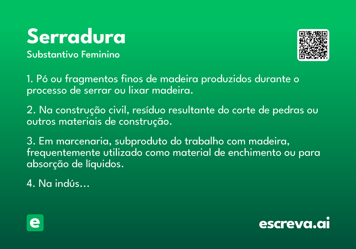 serradura