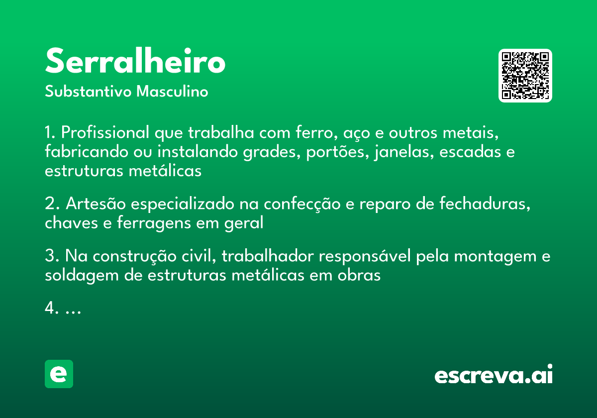 serralheiro