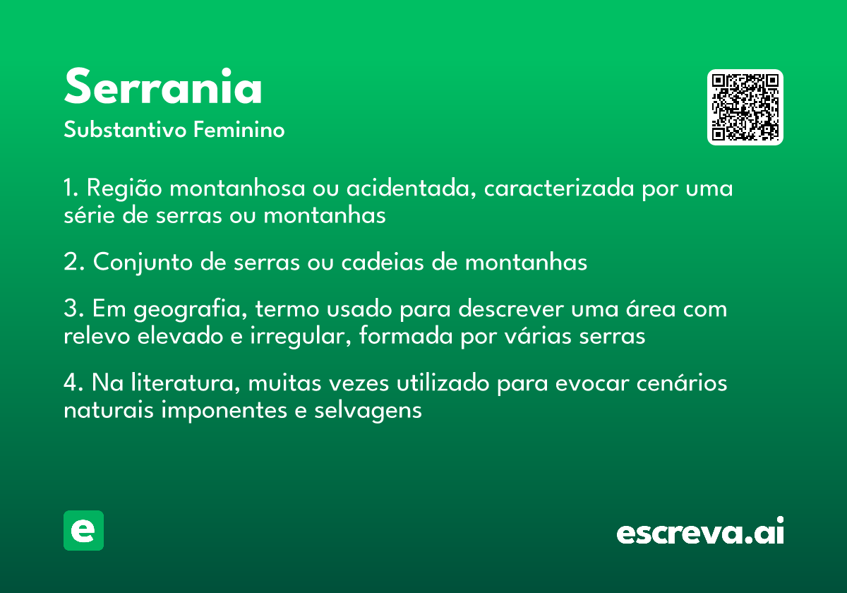 serrania