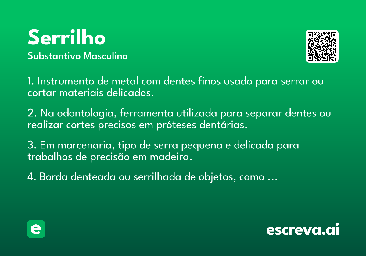 serrilho