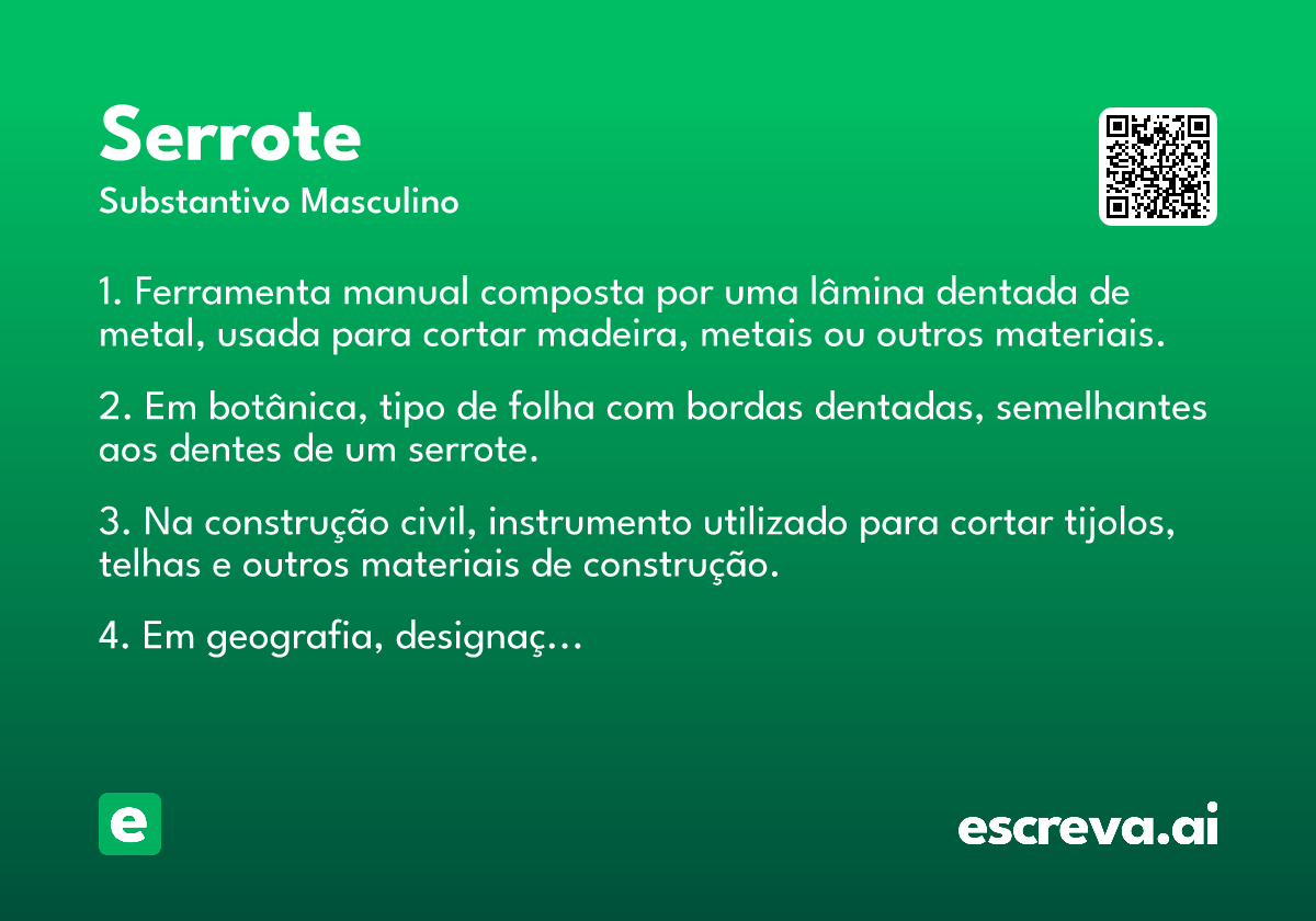 serrote