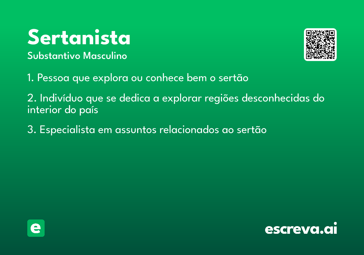 sertanista
