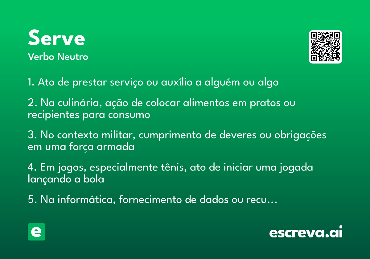 serve