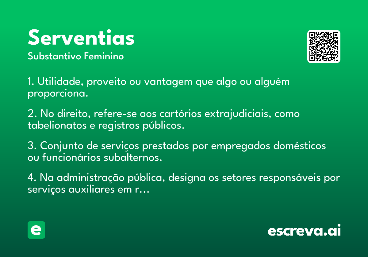 serventias