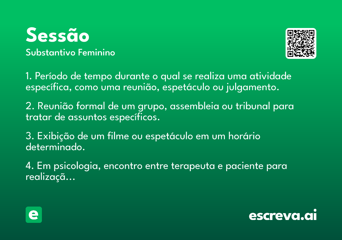 sessão