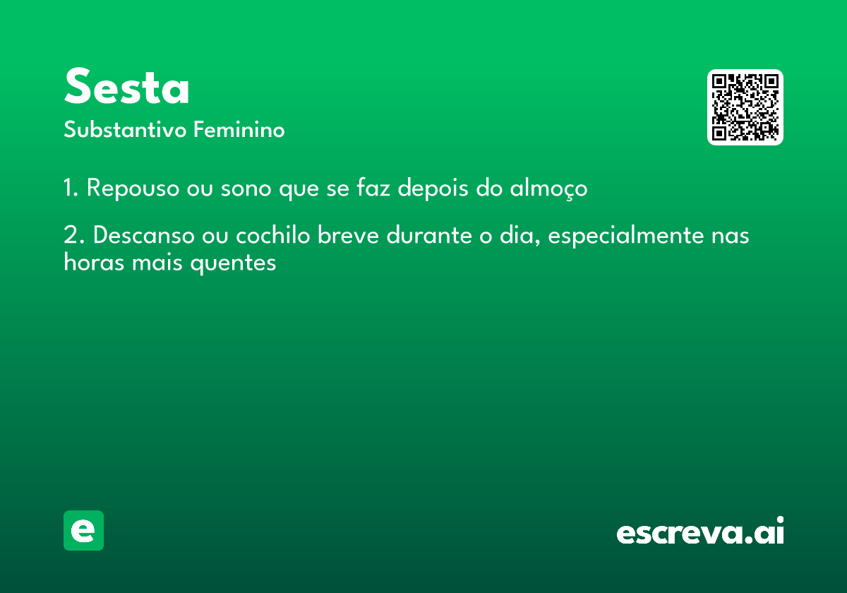 sesta