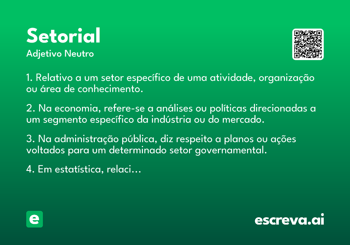 setorial