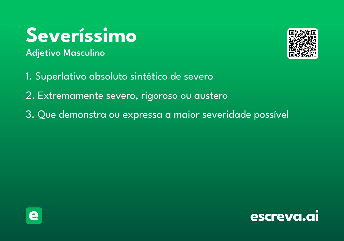 severíssimo