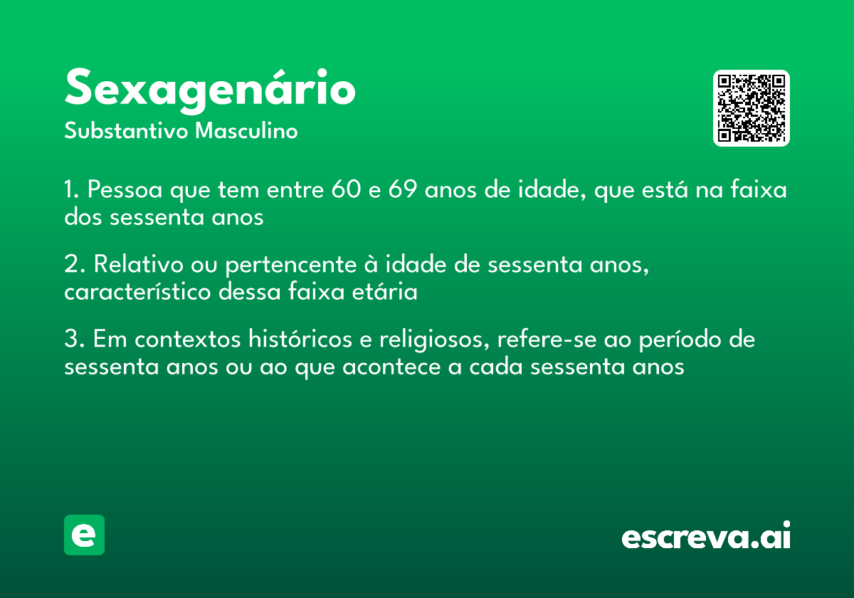 sexagenário