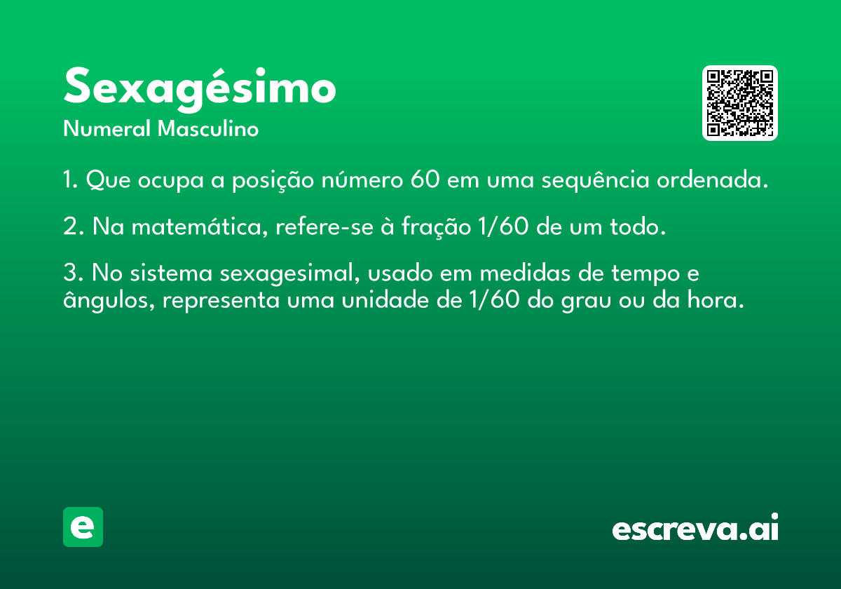 sexagésimo