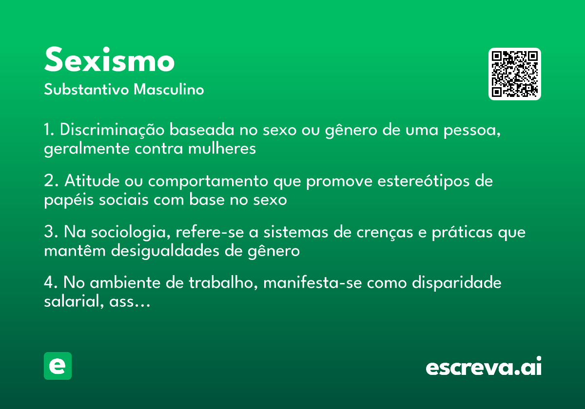 sexismo