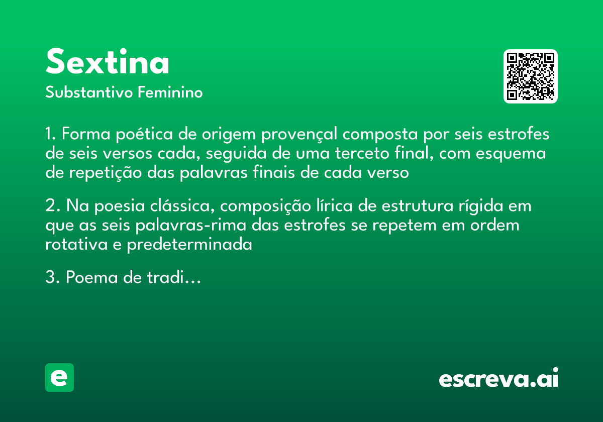 sextina
