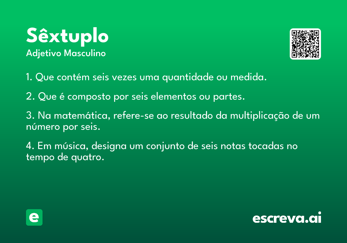 sêxtuplo