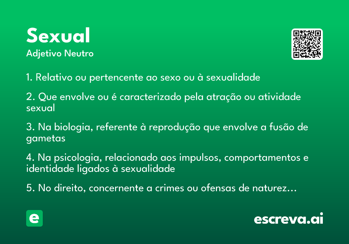 sexual
