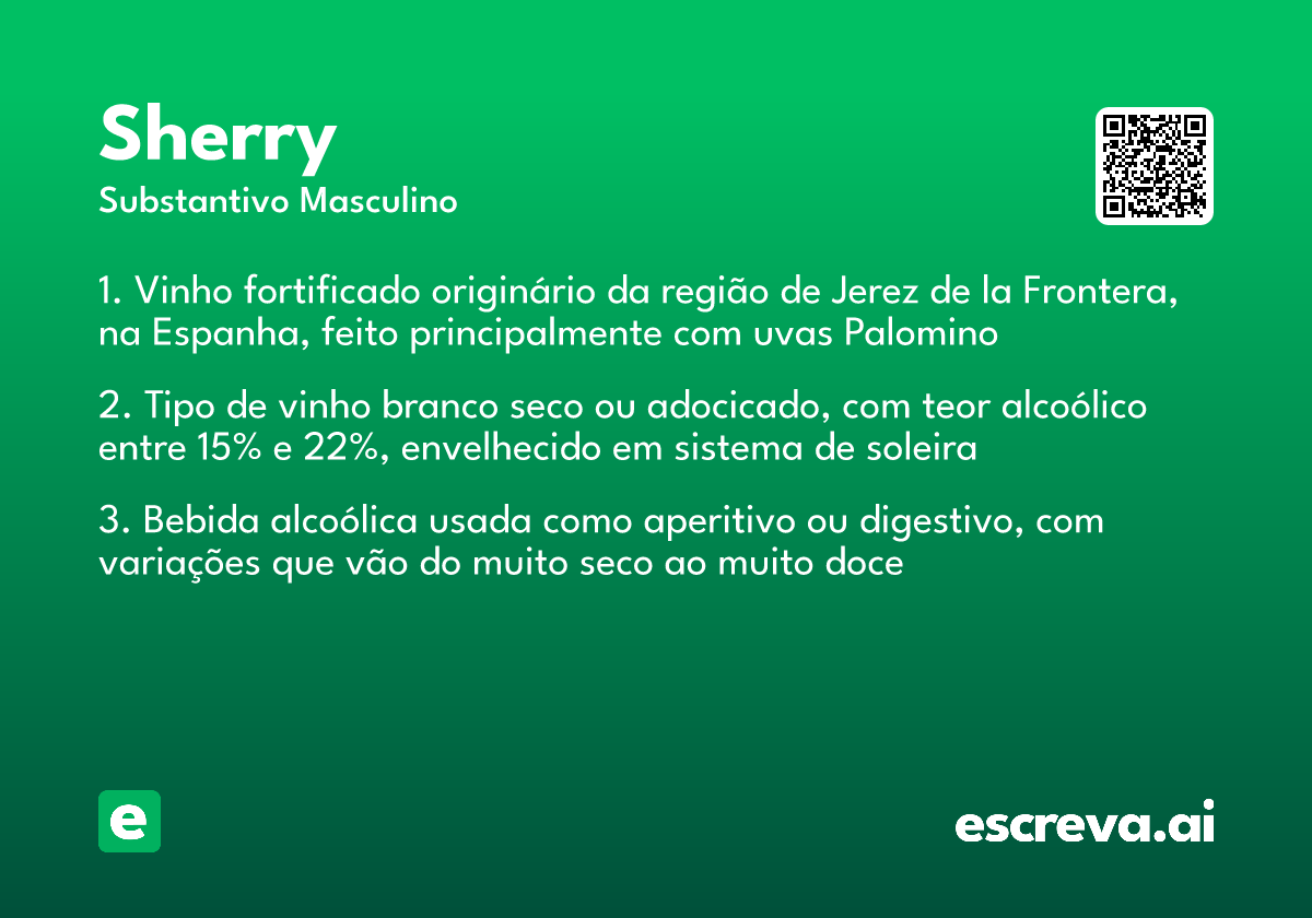 sherry