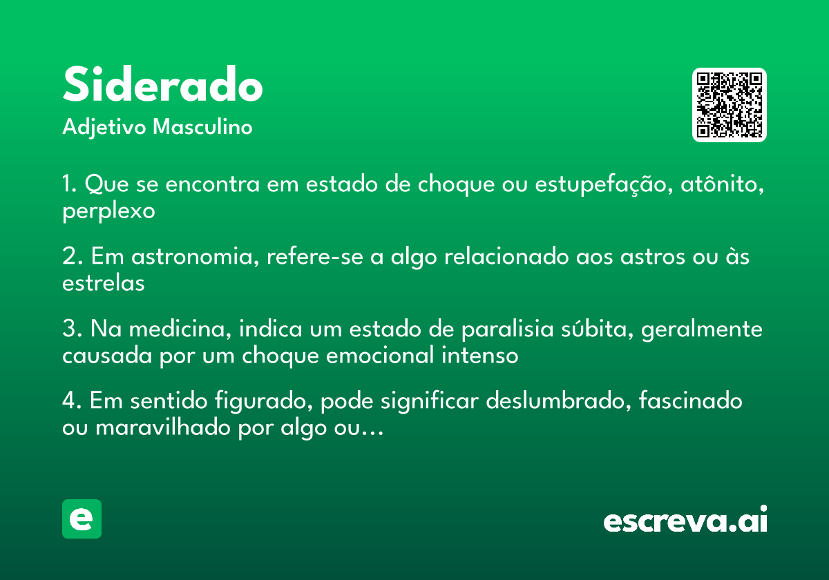 siderado