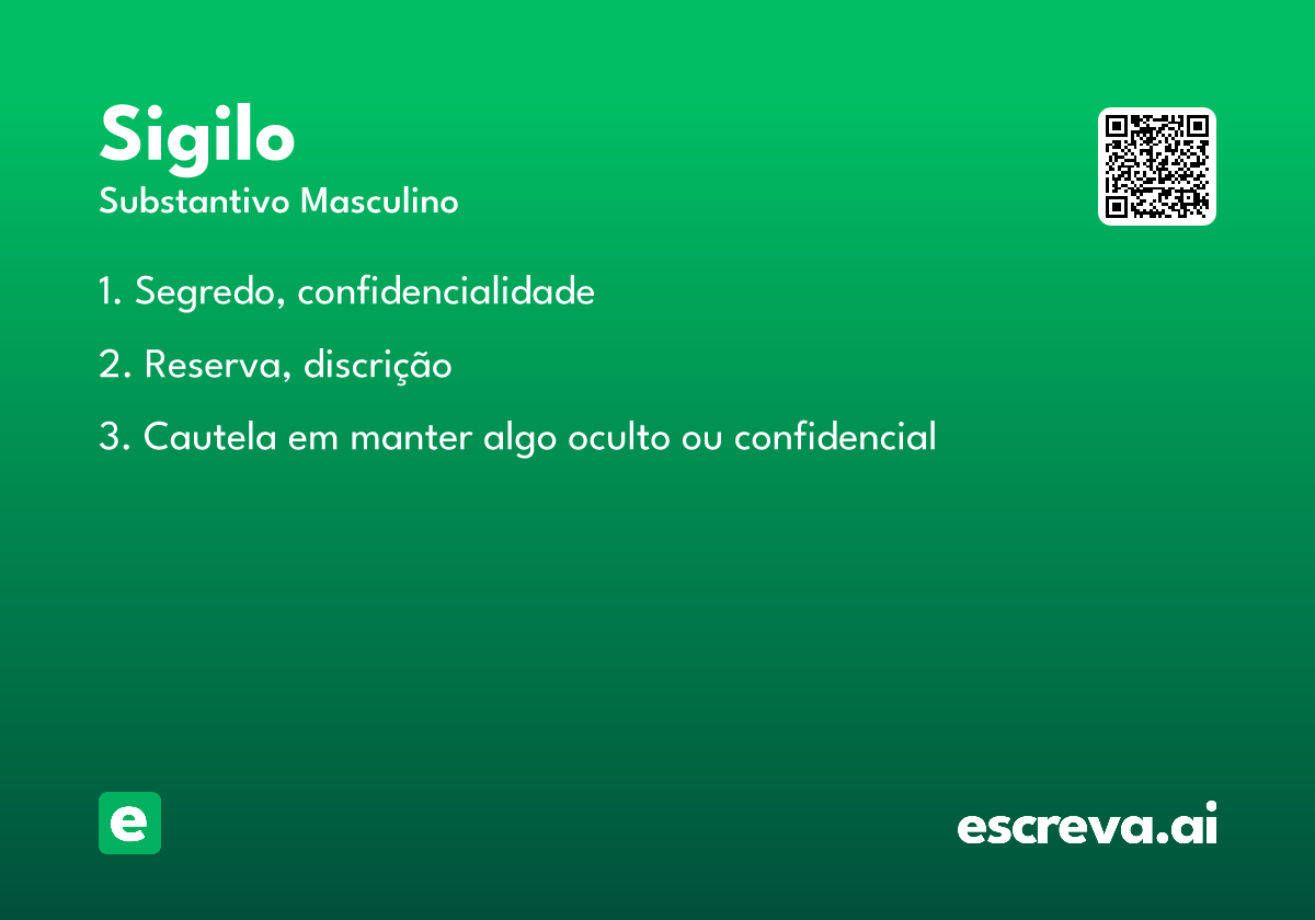 sigilo