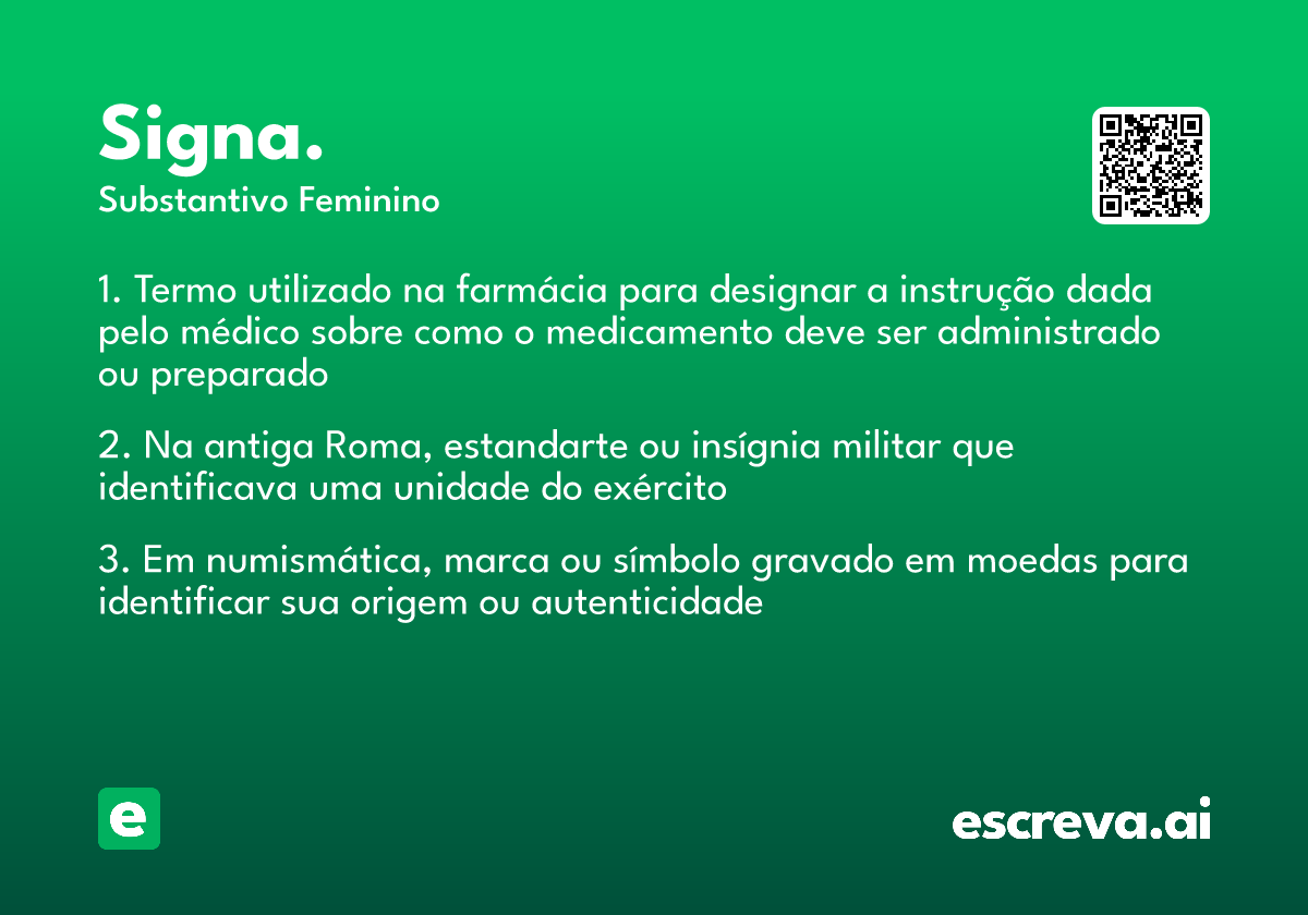 signa.