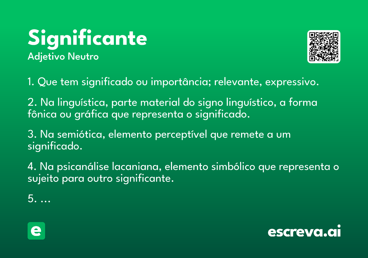 significante