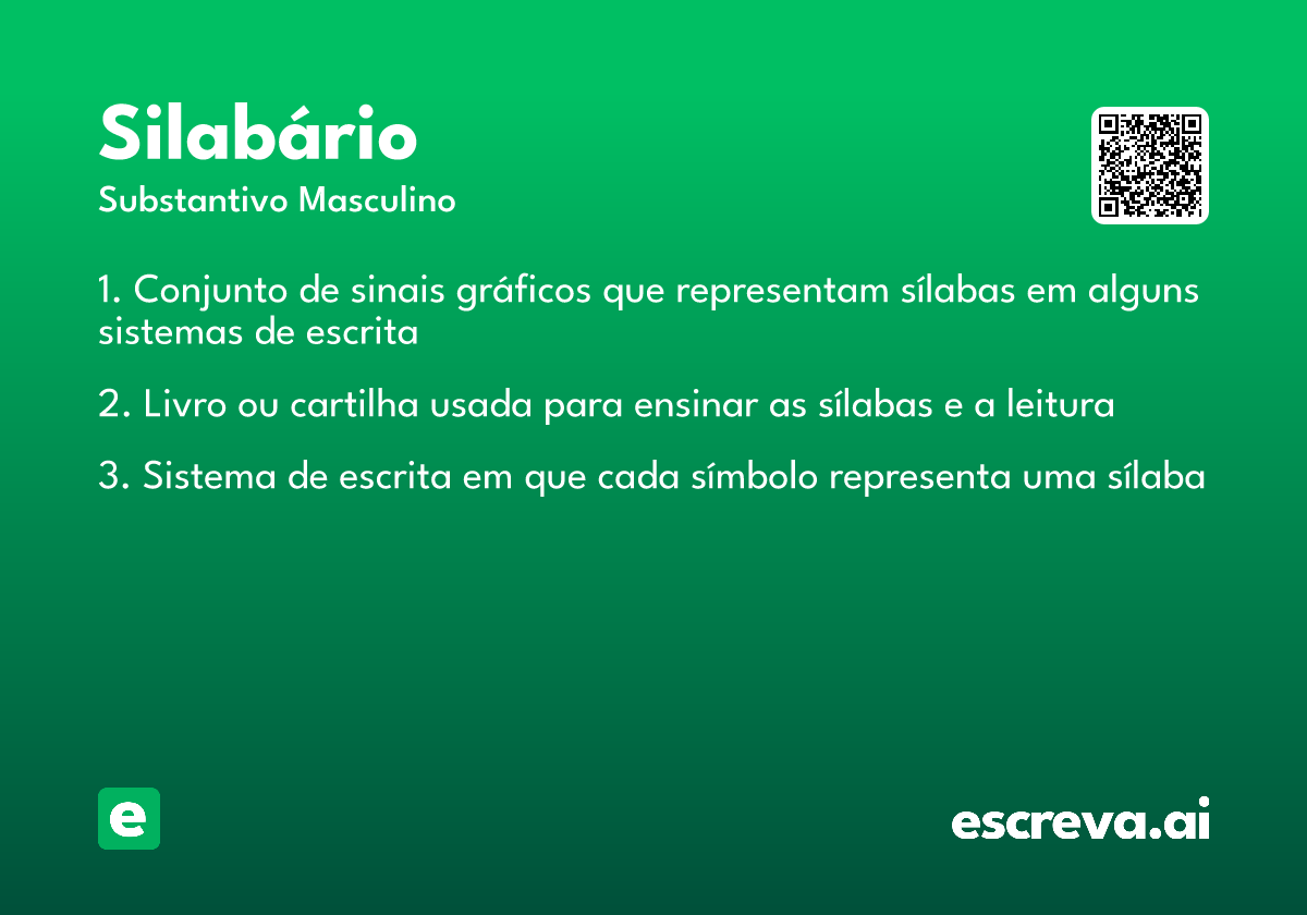 silabário