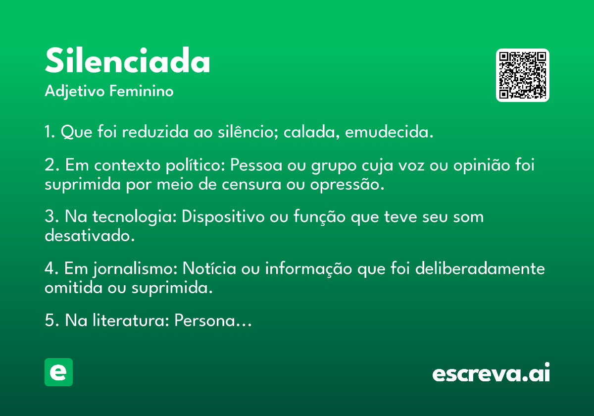 silenciada
