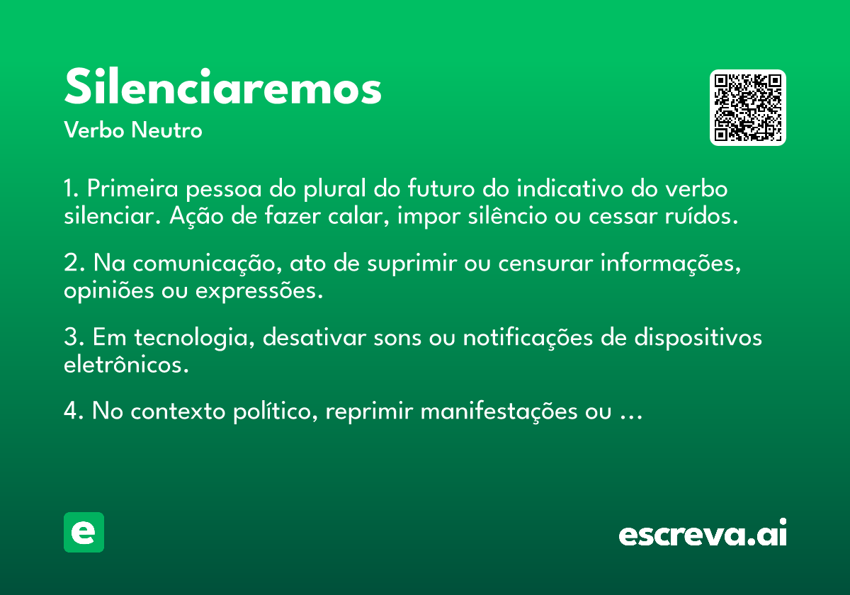 silenciaremos