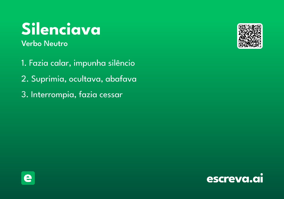 silenciava