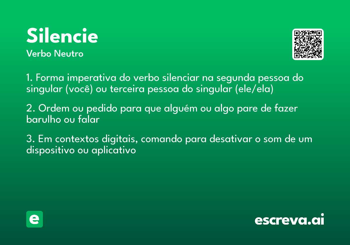 silencie