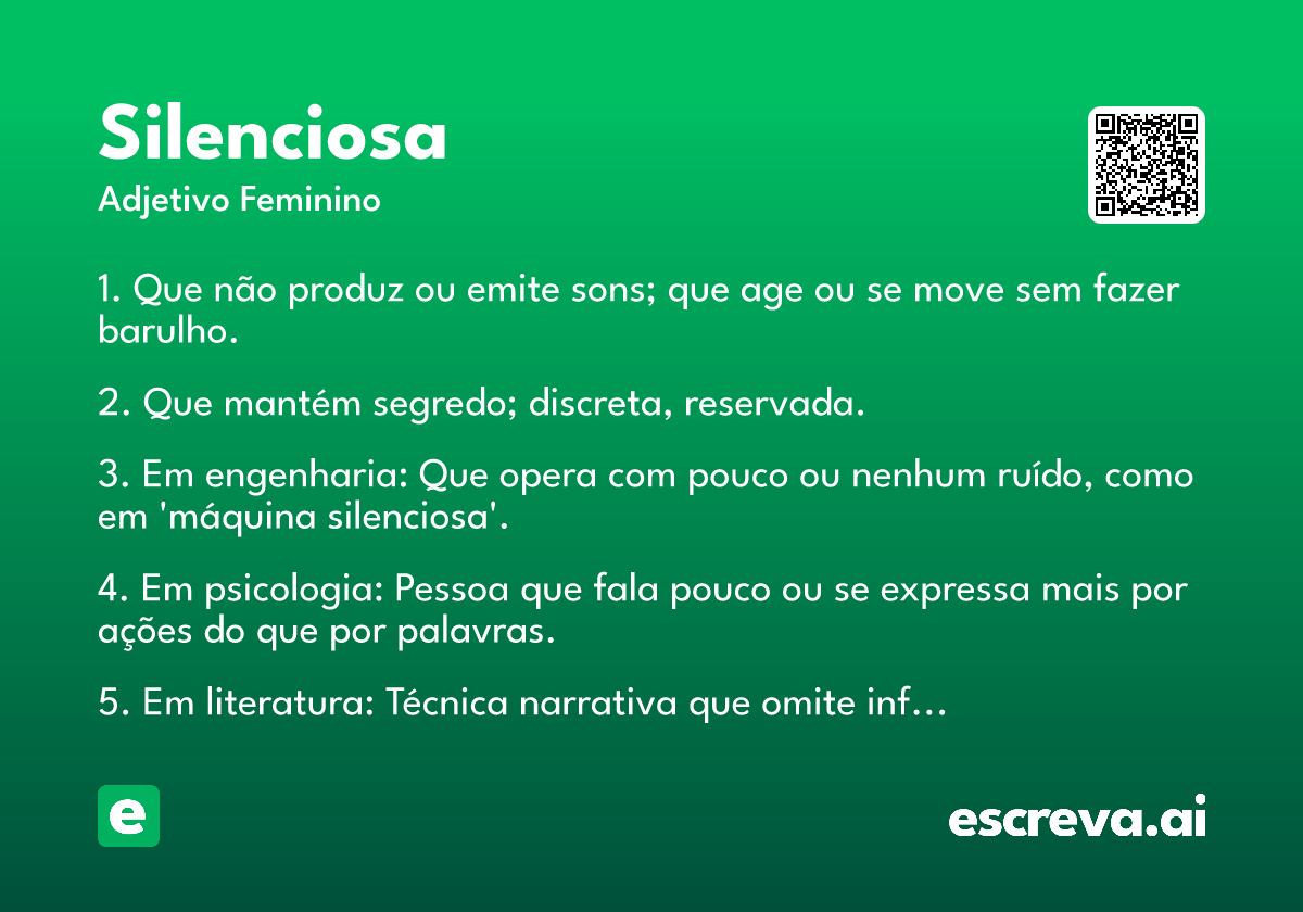 silenciosa