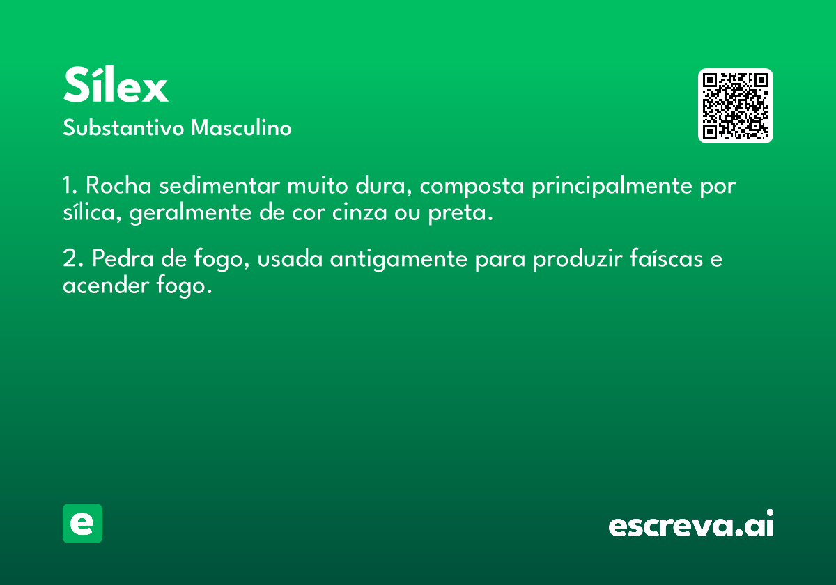 sílex