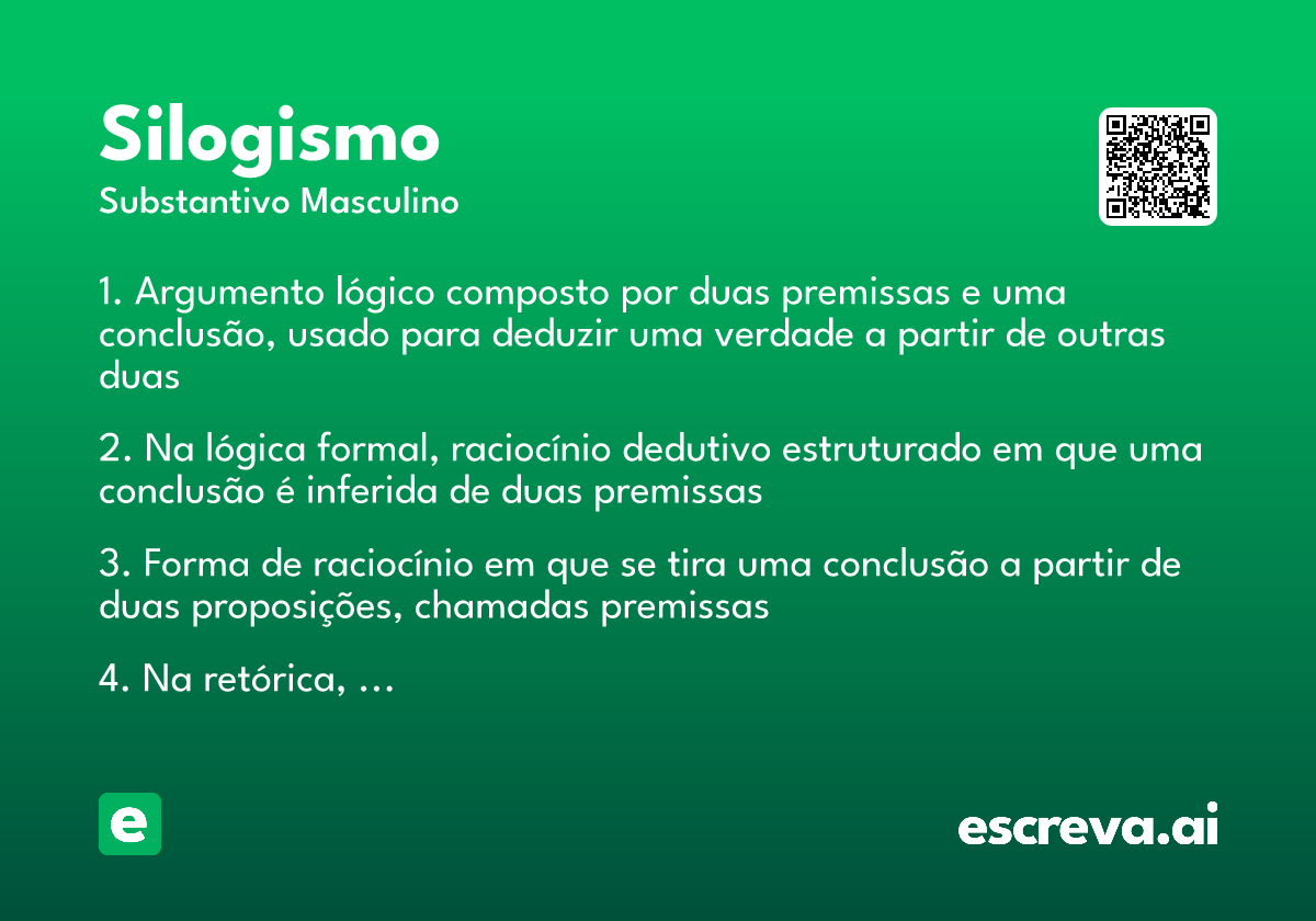 silogismo