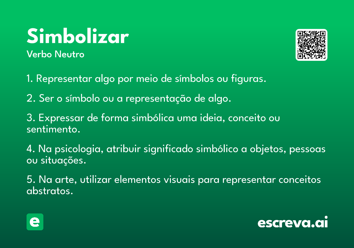 simbolizar