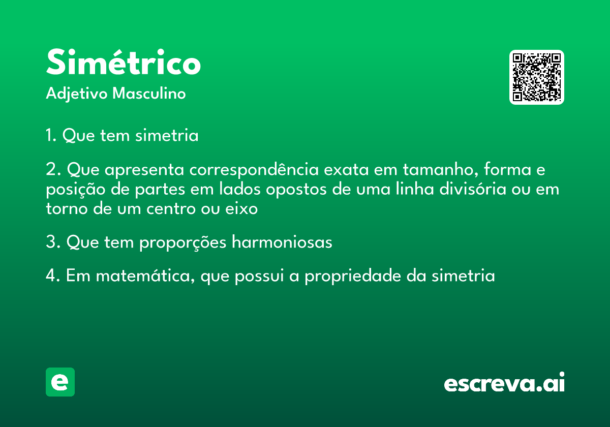 simétrico