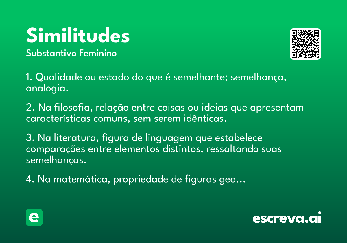 similitudes