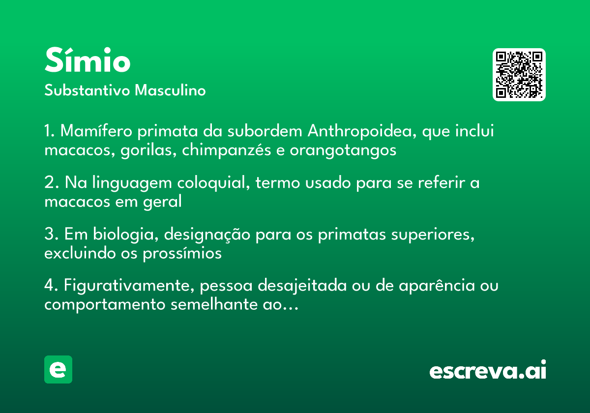 símio