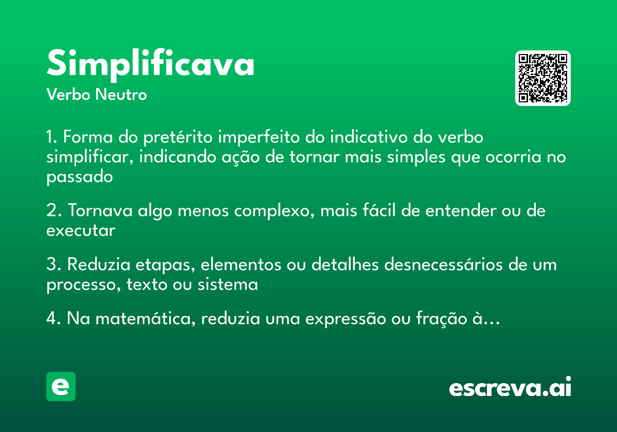 simplificava