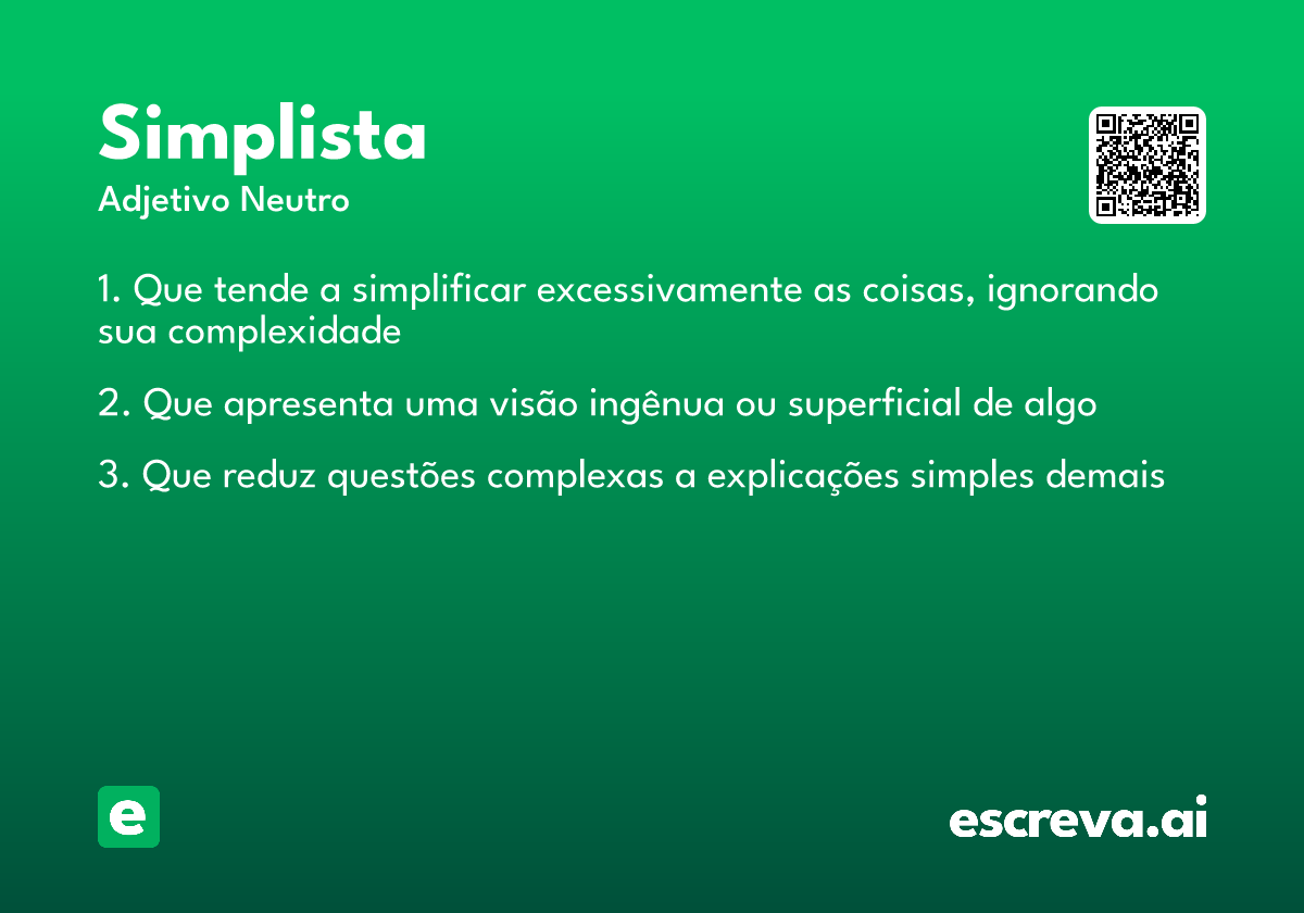 simplista