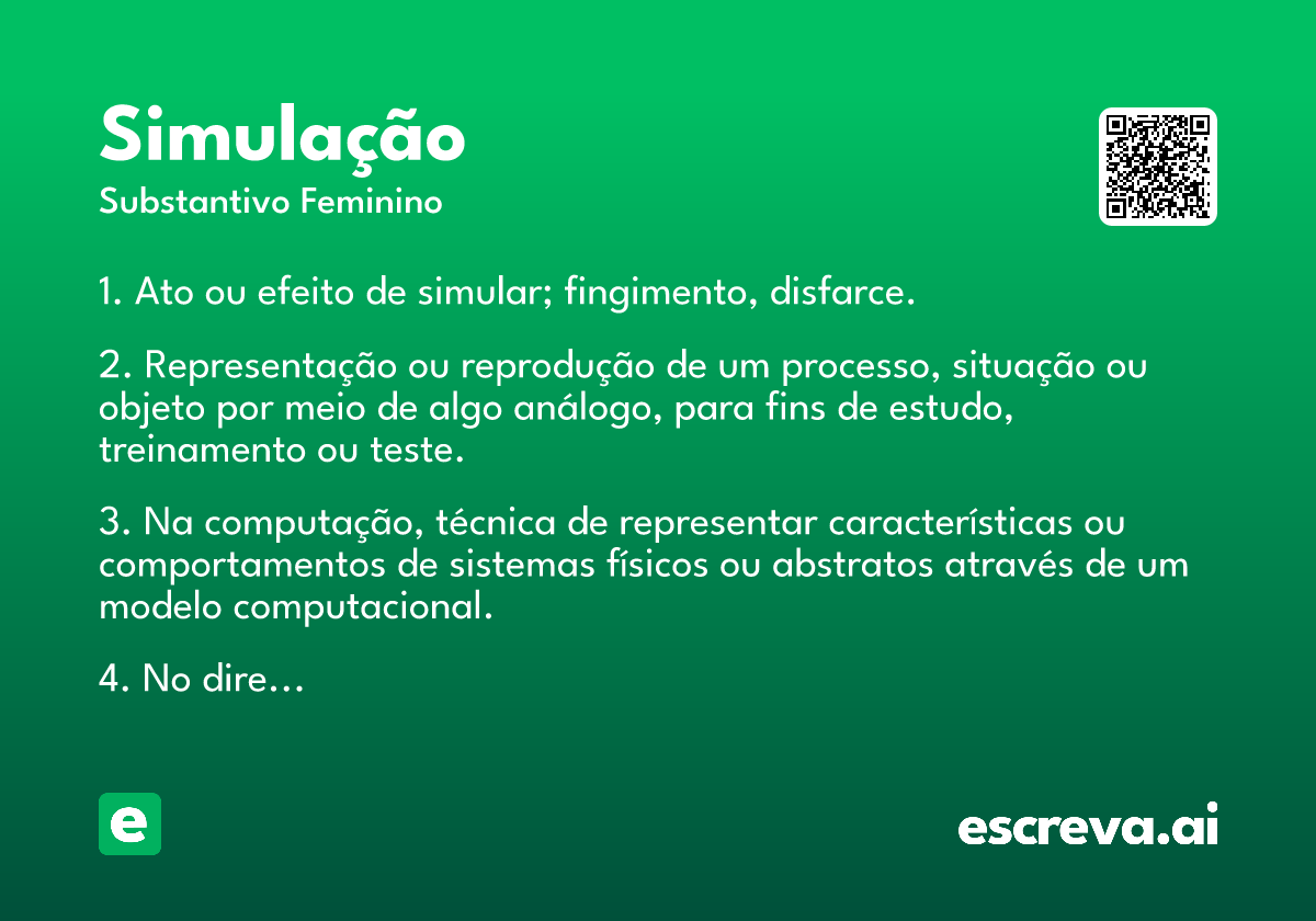 simulação