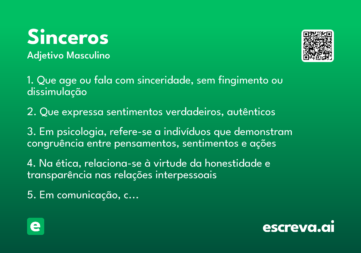 sinceros