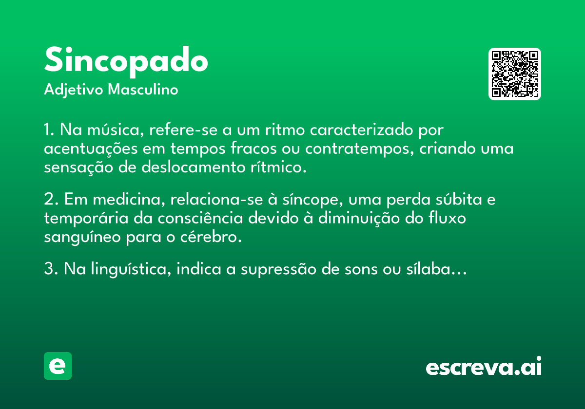 sincopado