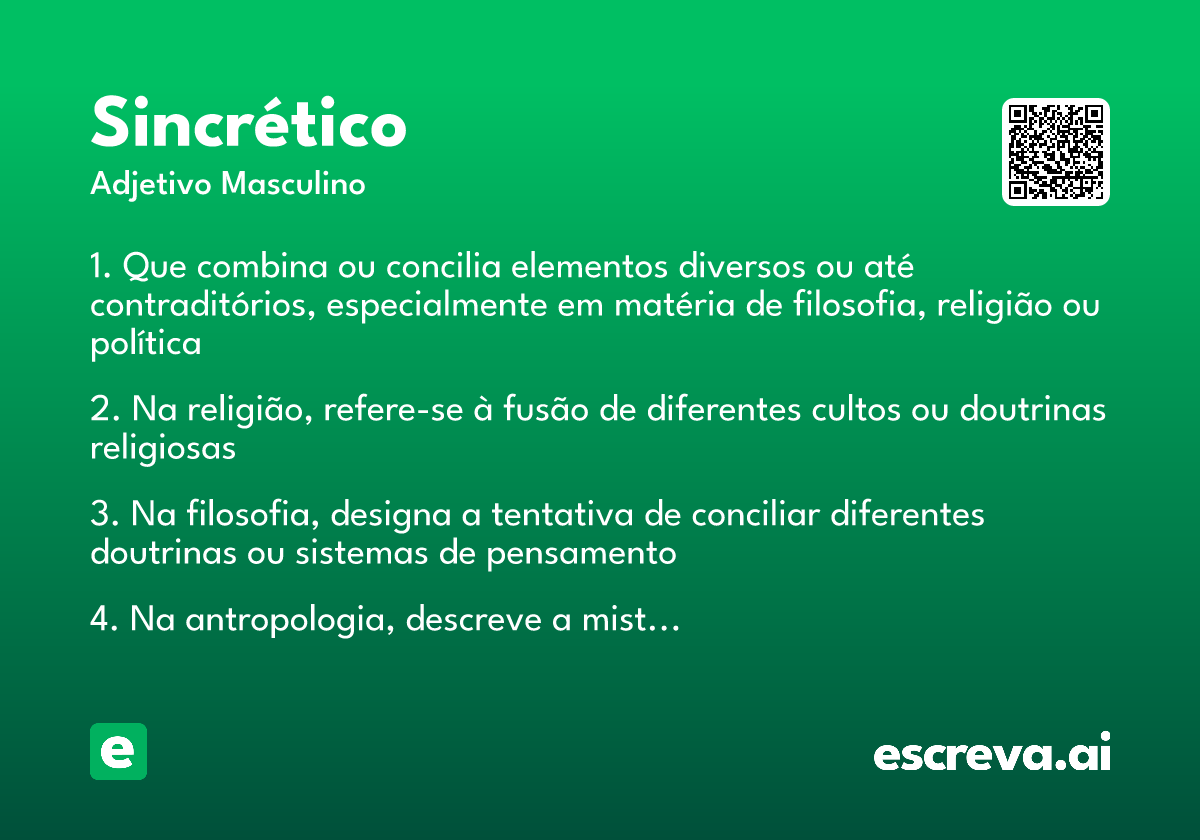 sincrético