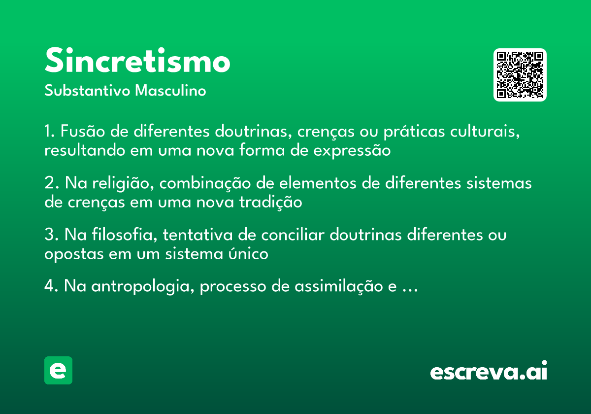sincretismo
