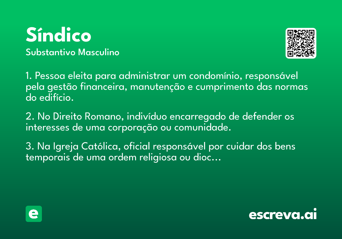 síndico
